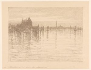 Vue de la basilique Santa Maria della Salute depuis l