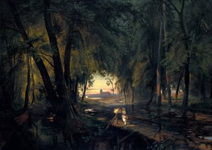 Chemin forestier près de Spandau