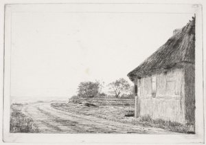 La maison et le jardin au bord de la mer - Carl Bloch