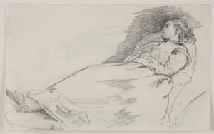 Femme endormie (Alma Bloch) - Carl Bloch