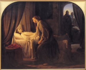 La Fille de Jaïrus - Carl Bloch
