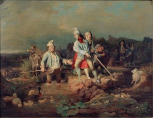 Meuniers en dispute - Carl Engel von Rabenau