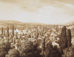 Vue de Bakhchisaray, 1824