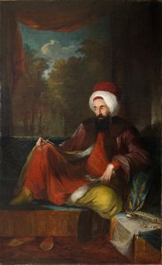 Portrait de Yusuf Agah Efendi 1744-1824, seconde moitié du 18e siècle
