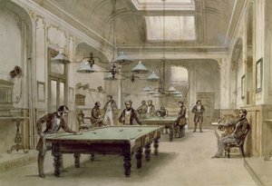 Une salle de billard, 1861