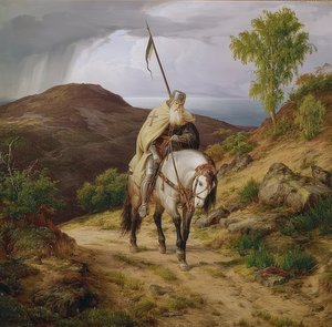 Croisé rentrant chez lui. 1835