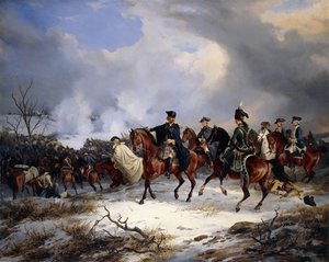 La bataille de Kesseldorf