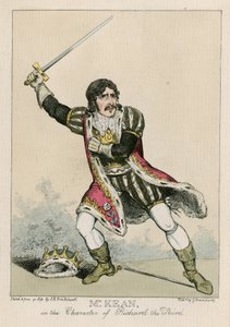 M. Edmund Kean dans le rôle de Richard III - Carl Georg Adolph Hasenpflug