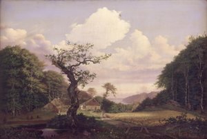Paysage avec vue sur Sjælsø près de Hørsholm - Carl Georg Scheuermann