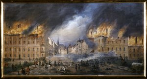RÉVOLUTION DE MARS: Bataille à la barricade de l