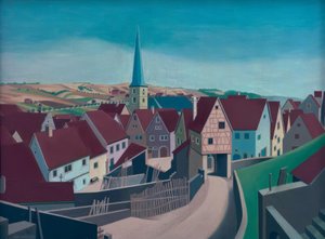 Village franconien - Carl Grossberg