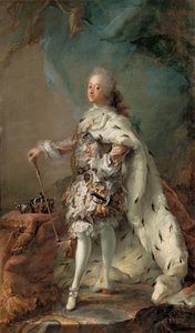 Frédéric V dans ses robes d