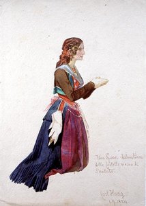 Une dame dalmate de 