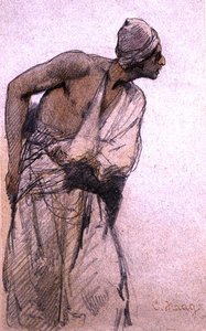 Un paysan arabe - Carl Haag