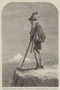 Exposition de la Société des Peintres en Aquarelle, Un chasseur de chamois tyrolien