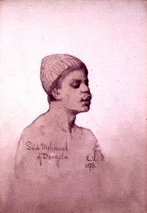 Said Mohamad de Dongola (Soudan) 1873 - Carl Haag