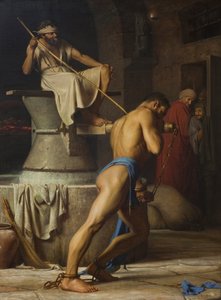 Samson et les Philistins, 1863