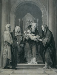 La présentation au temple - Carl Heinrich Rahl