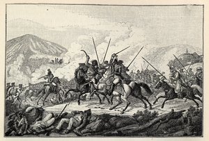 Capture du général Vandamme à la bataille de Kulm le 30 août 1813