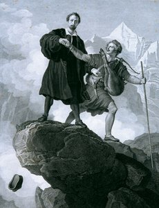Manfred et le chasseur de chamois