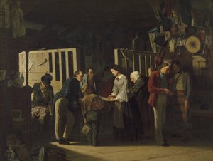 Le prêteur sur gages II, 1859 - Carl Hendrik d Unker