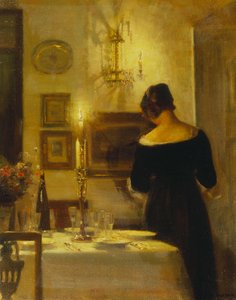 Dans la salle à manger