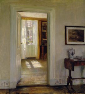 Intérieur avec jardin