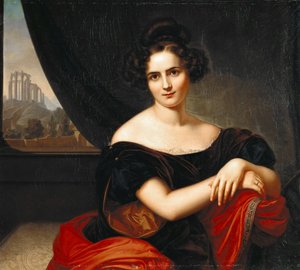 French : Portrait de Mme Gedike Portrait of Mrs. Gedicke