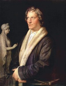 Portrait du sculpteur Thorwaldsen