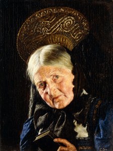 Une femme avec un livre