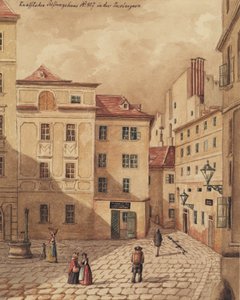 La maison de la fondation Knaffel à Jacobergasse n° 807 à Vienne