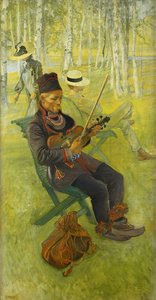Un Lapon jouant du violon, 1910