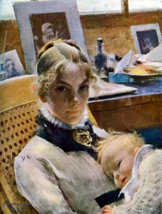 Une idylle de studio : la femme de l