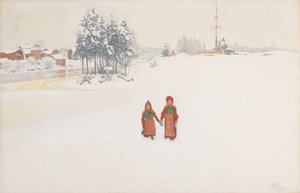 Dans la neige