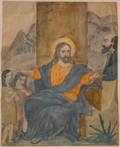 Jésus bénissant les enfants - Carl Larsson