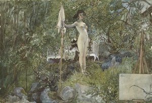 Atelier en plein air, de la série A Home, c.1895