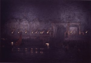 Les funérailles de Frederik VII le 2 décembre 1863