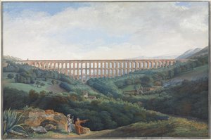 Les aqueducs de Caserte, 1789