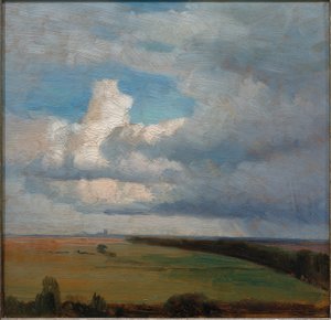 Paysage près de Munich - Carl Ludwig Seeger