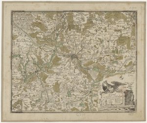 Région près de Berlin et Potsdam (col.) - Oesfeld 1778