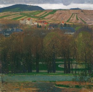 Vue de Heiligenstadt sur le Nußberg