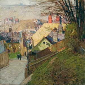 La maison de Thérèse Krones à Döbling à Vienne, c.1912-1914