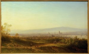 C.Morgenstern, Vue de Sachsenhausen - Carl Morgenstern