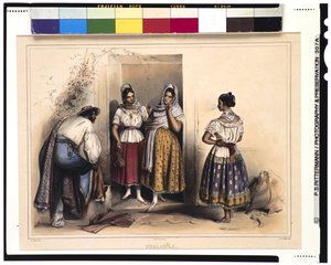Femmes de Puebla, après 1836