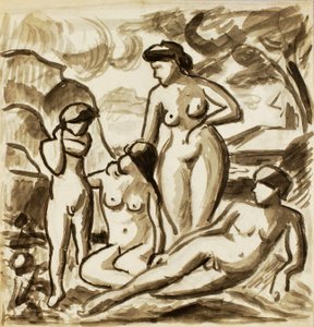 Groupe de nus - Carl Newman