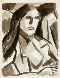 Tête de femme - Carl Newman