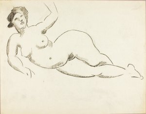 Nu féminin couché