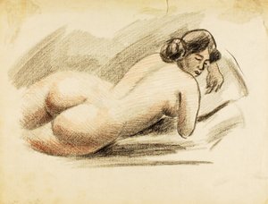Nu féminin couché