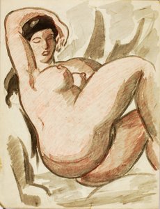 Nu féminin couché