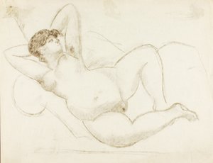 Nu féminin couché